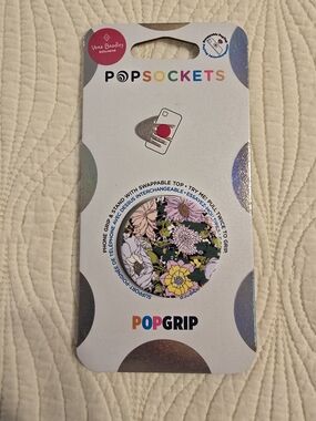 NWT PopSocket PopGrip Limited Edition Vera Bradley Collab, Bloom Boom